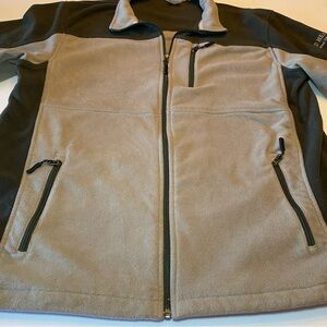 RedHead Men's Light Brown and Dark Brown Performance Fleece Jacket Size XL